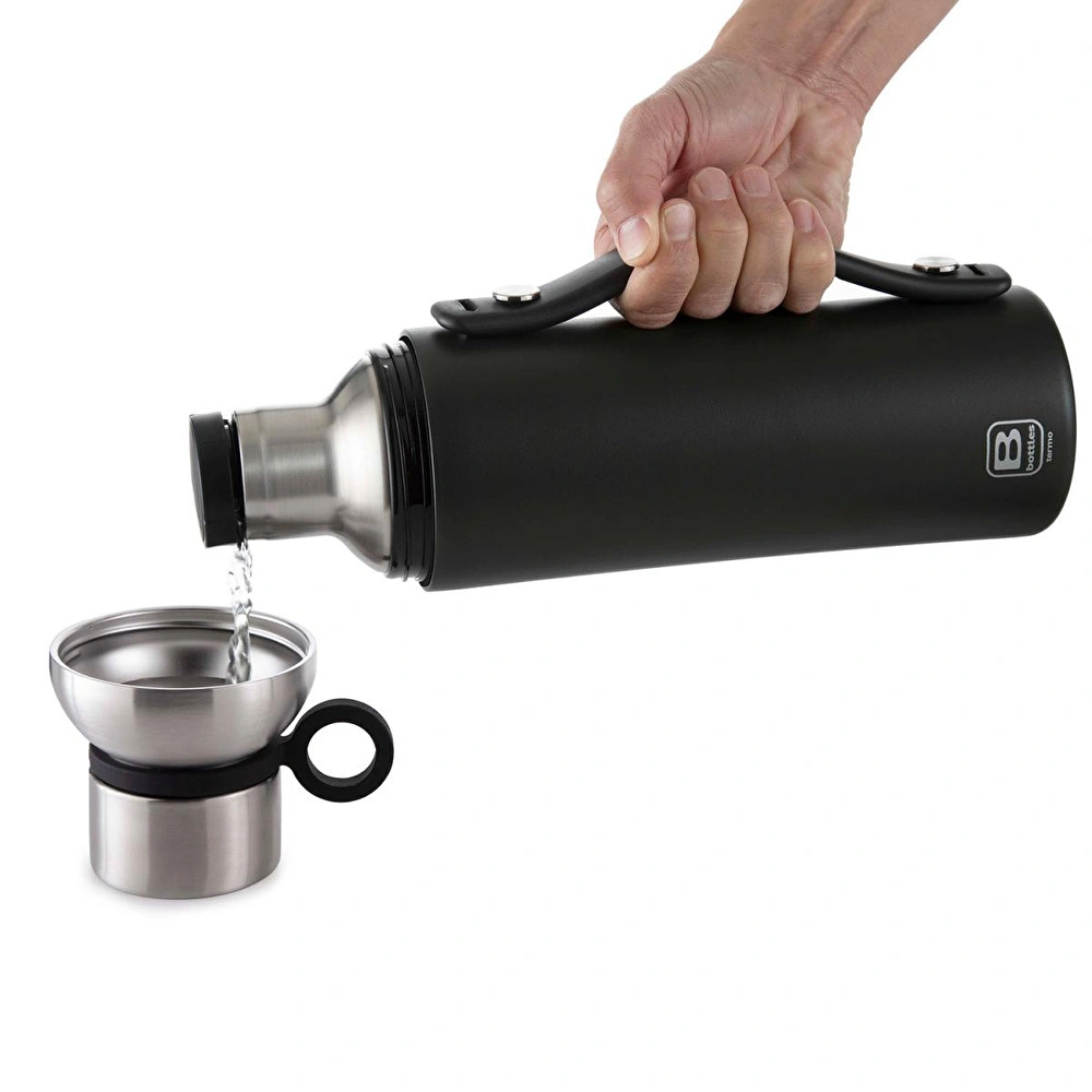 Bugatti Termo Kulplu Pas Cel Termos 1500ml Antrasit görseli 2