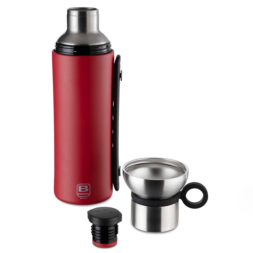 Bugatti Termo Kulplu Pas Cel Termos 1500ml Mat Kırmızı görseli 2