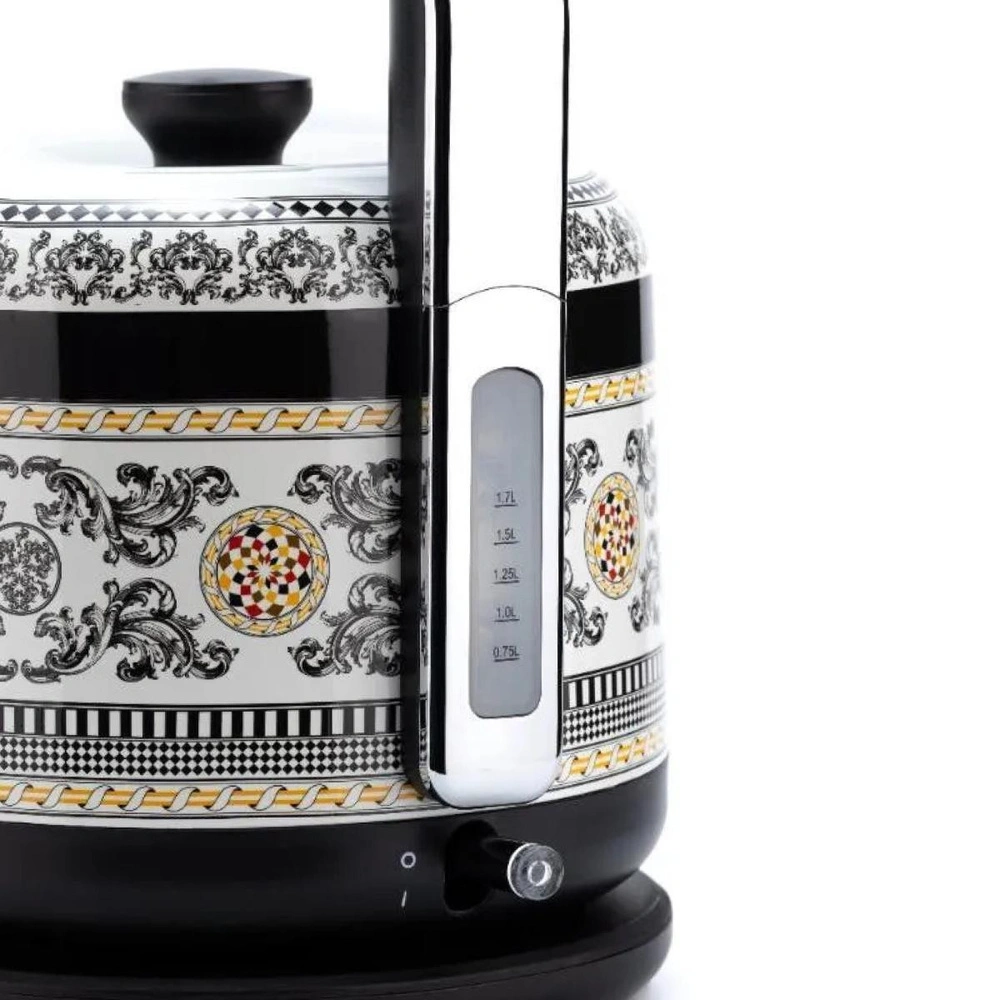 Berghoff Gem Royal Margery 1.7 L Kettle – 2200 W, Paslanmaz Çelik | Desenli görseli 2