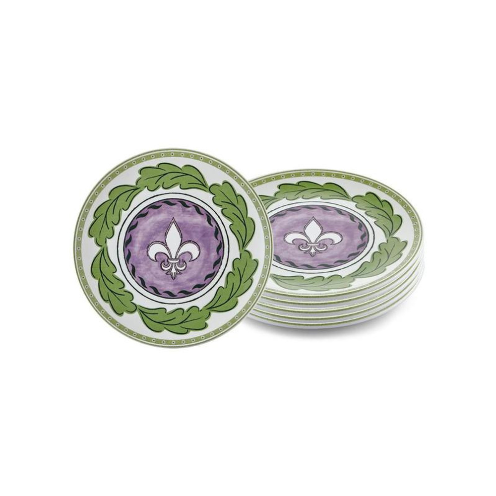 The Mia Provence Lavanta Pasta Tabağı 6lı Set 19 Cm Prc001 görseli 5