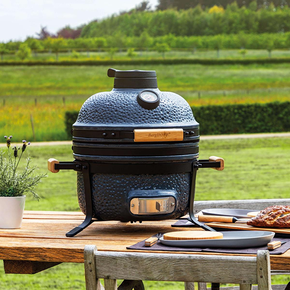 Berghoff Ron Seramik Barbekü Ve Fırın Orta Gri 40 Cm görseli 2