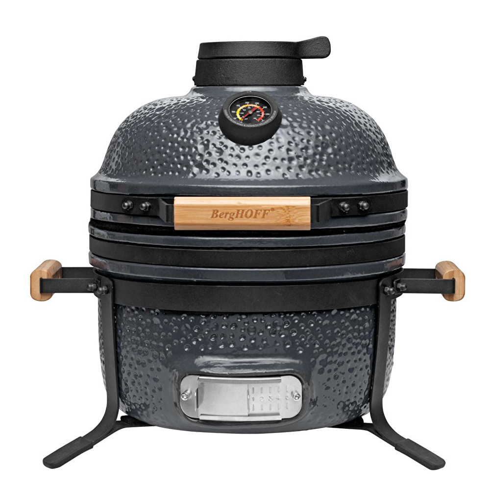 Berghoff Ron Seramik Barbekü Ve Fırın Orta Gri 40 Cm görseli 1