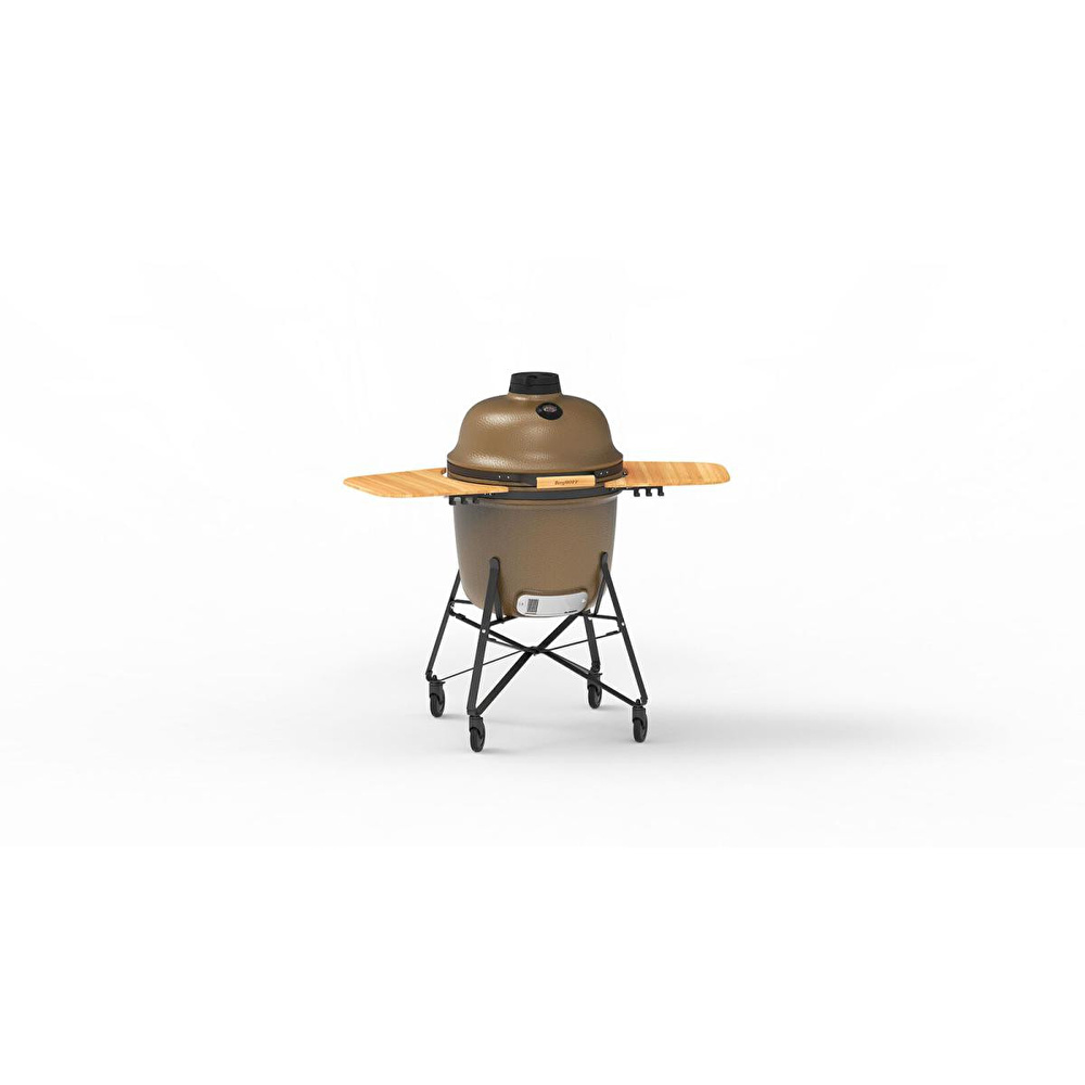 Berghoff Ron Mat Haki Yeşil Büyük Seramik Barbekü Ve Fırın 58 Cm görseli 3