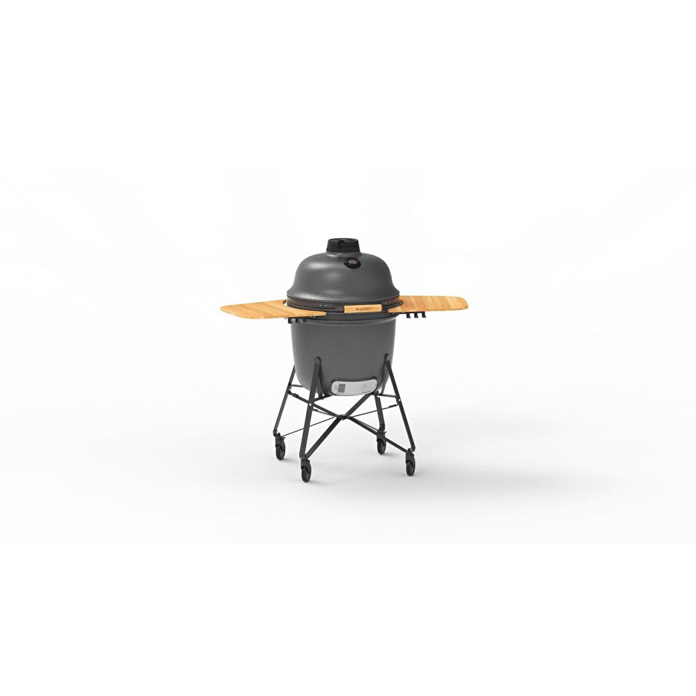 Berghoff Ron Mat Antrasit Büyük Seramik Barbekü Ve Fırın 58 Cm görseli 5