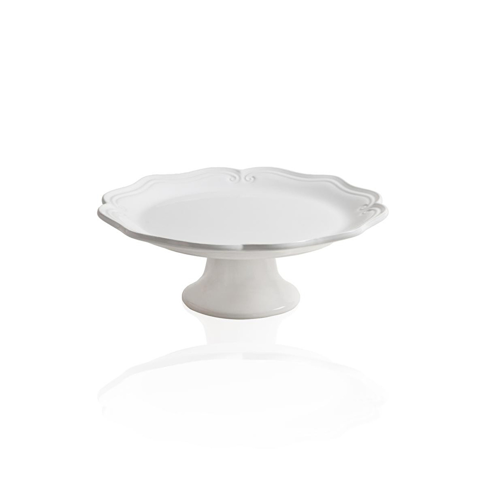 The Mia Grande Pasta Kek Standı Beyaz 33x12 Cm Grd0017 görseli 5