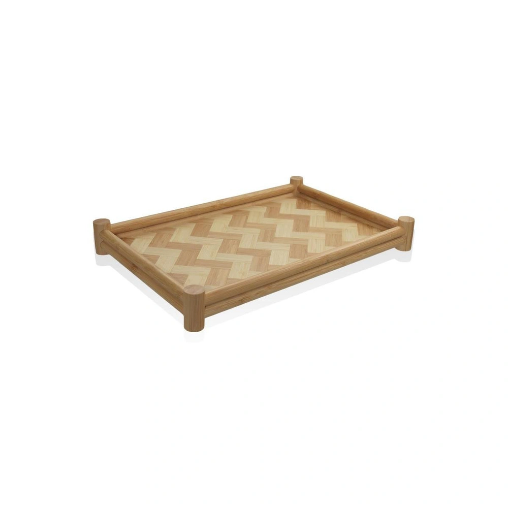 The Mia Wicker Bambu Tepsi 41x28 Cm Tps0071 görseli 1