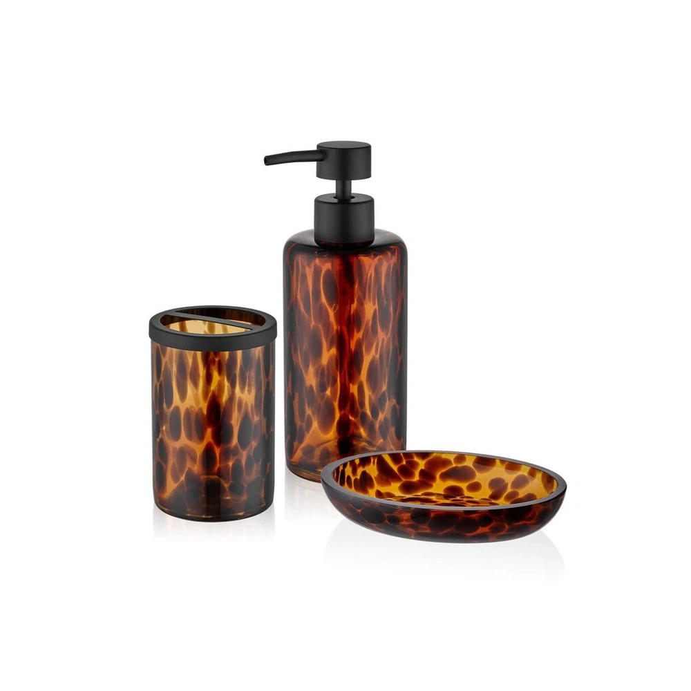 The Mia Leo Banyo Seti Amber 3 Parça görseli 1