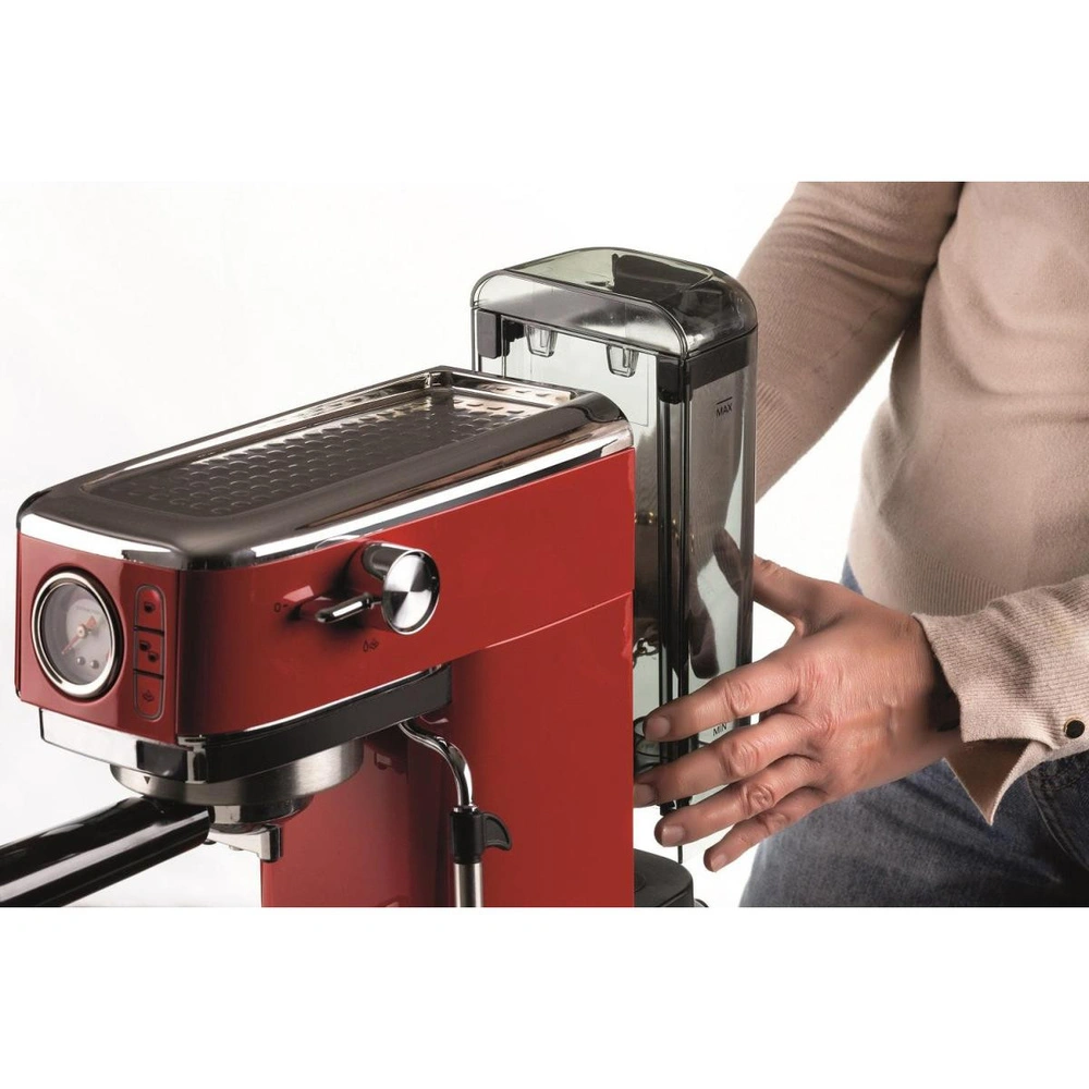 Ariete Moderna Espresso Slim Kahve Makinesi - Kırmızı görseli 3