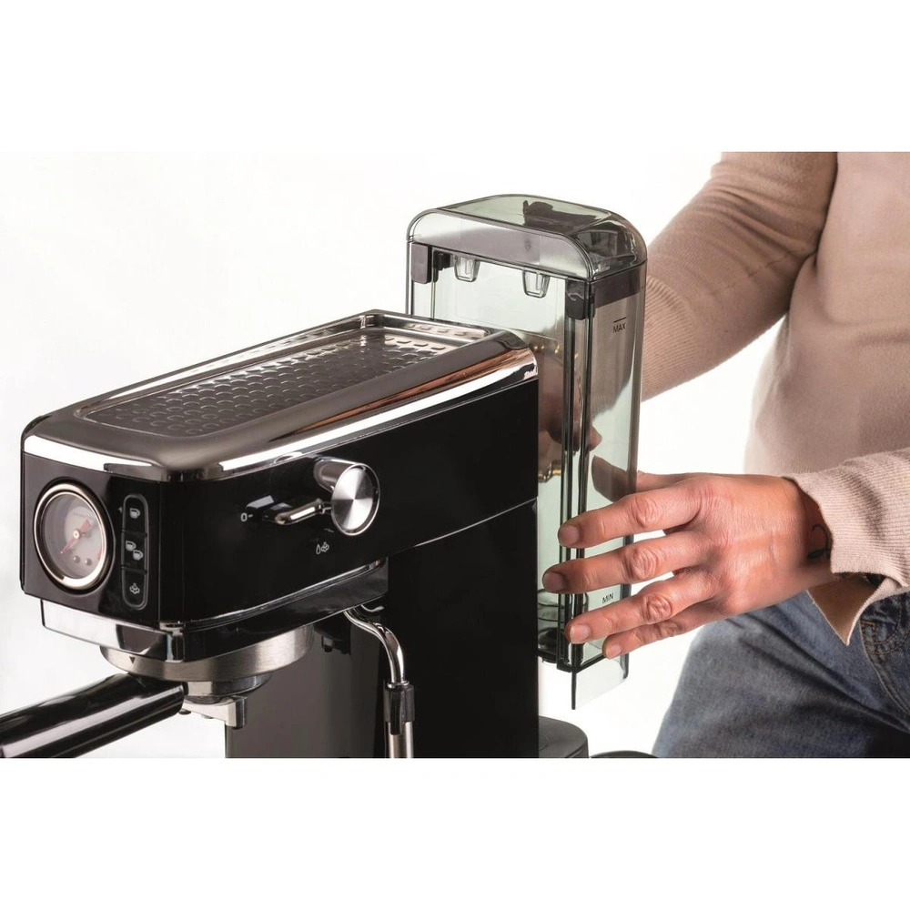 Ariete Moderna Espresso Slim Kahve Makinesi - Siyah görseli 4
