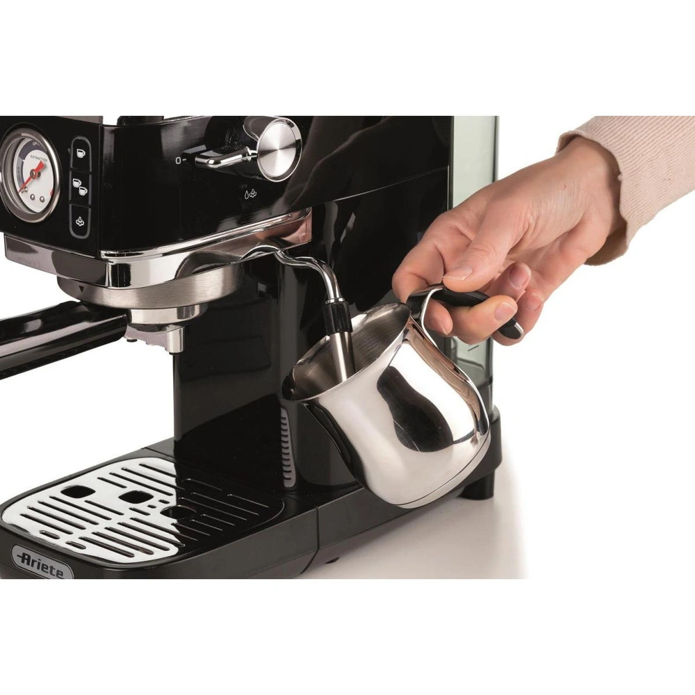 Ariete Moderna Espresso Slim Kahve Makinesi - Siyah görseli 3