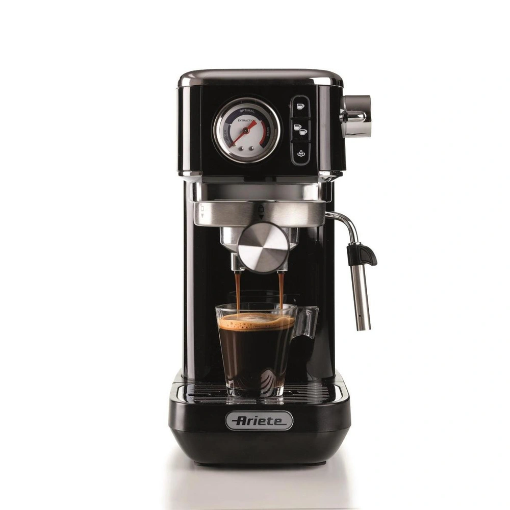 Ariete Moderna Espresso Slim Kahve Makinesi - Siyah görseli 1