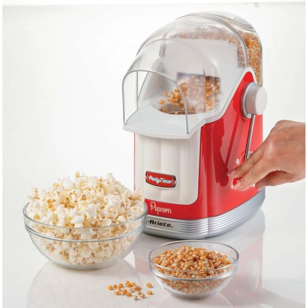 Ariete Party Time Kollu Mısır Patlatma Makinesi - Kırmızı görseli 2
