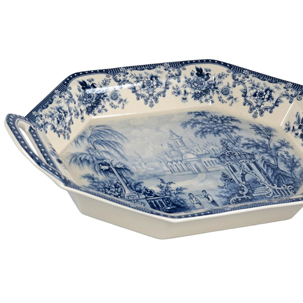 Lucky Art Florantine Sunum Tepsisi 37cm Mavi görseli 2