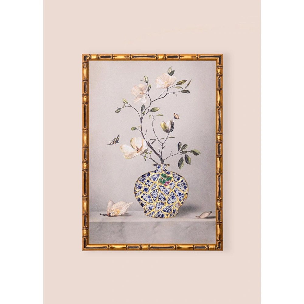 The Mia Floral Tablo 50x70x4 Cm Tbl0094 görseli 4