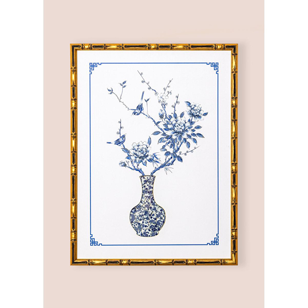 The Mia Floral Tablo 60x80x4 Cm Tbl0091 görseli 3