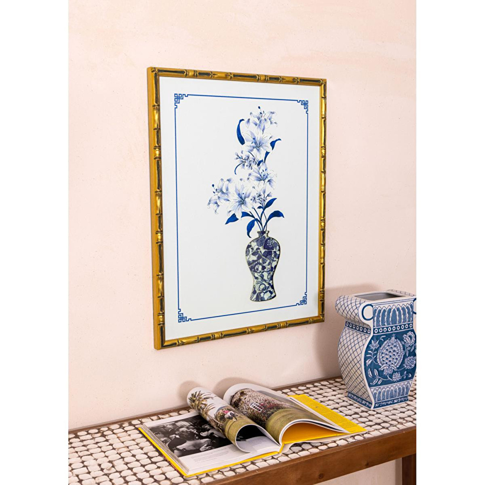 The Mia Floral Tablo 60x80x4 Cm Tbl0092 görseli 2