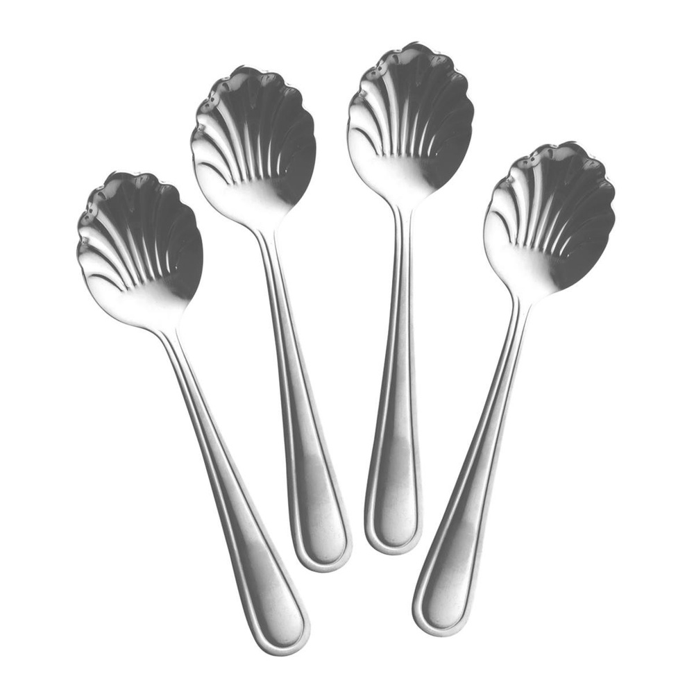 Rice Paslanmaz Çelik - Silver Tatlı Kaşığı görseli 1