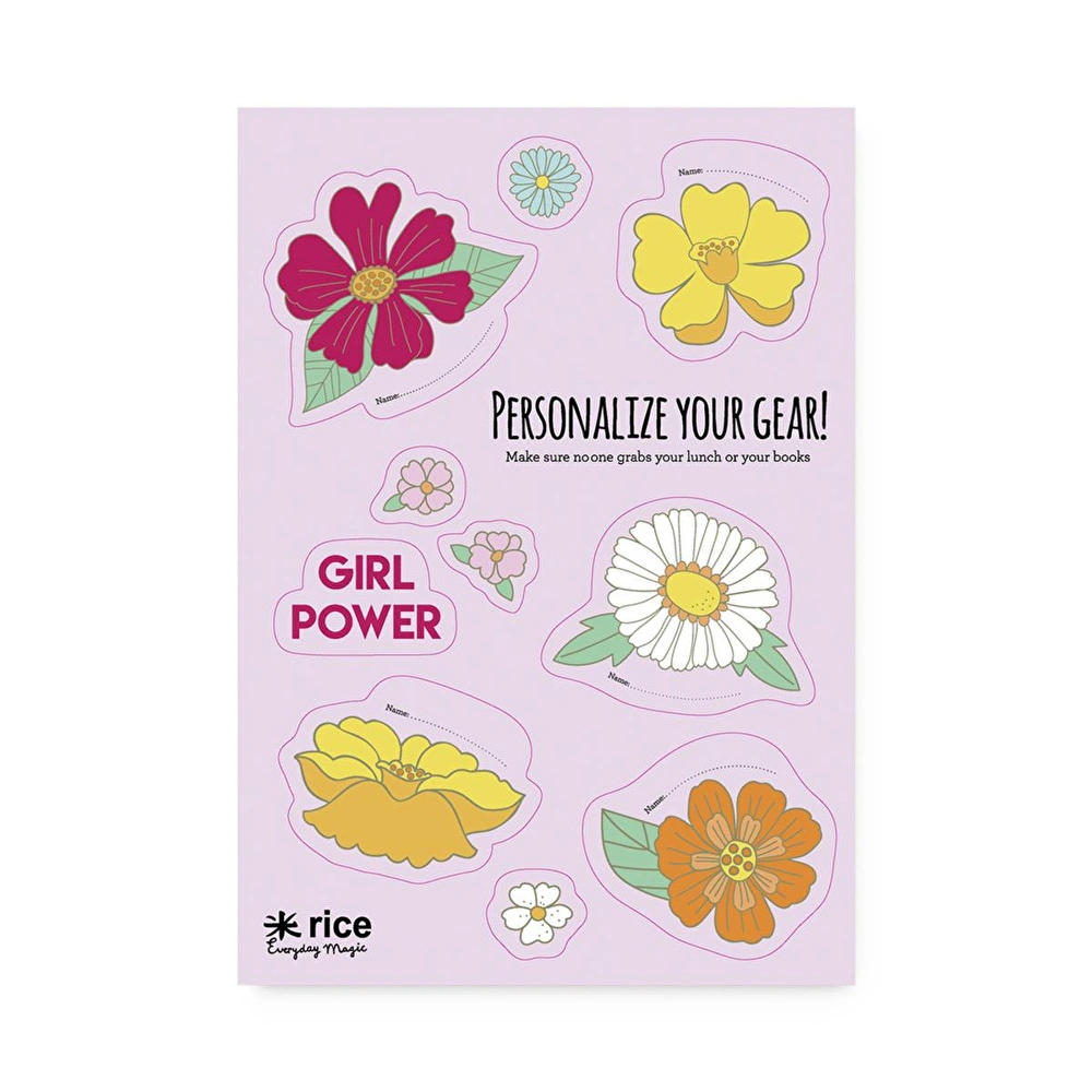 Rice Stickers Lunchbox - Çiçek görseli 1