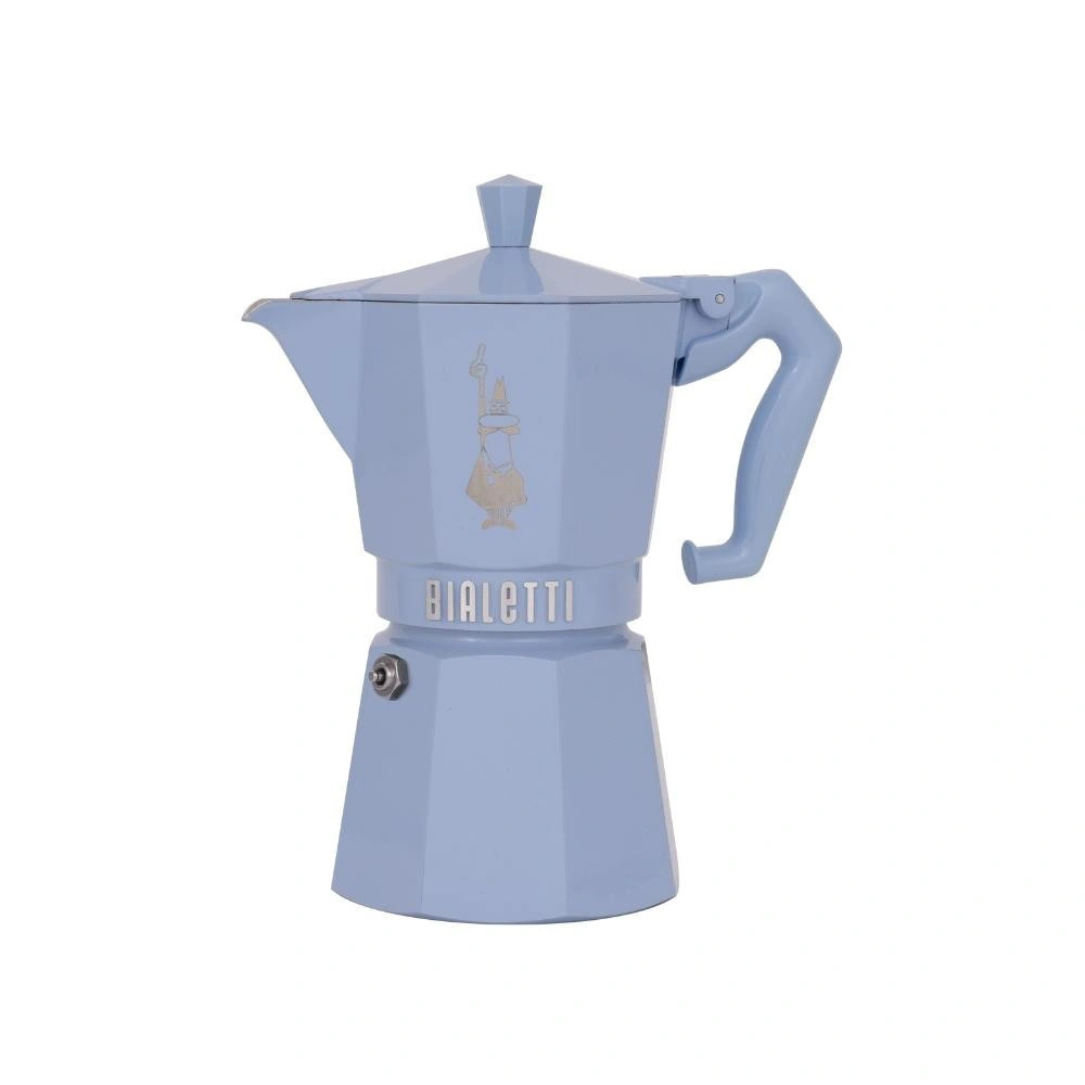 Bialetti Moka Express Excl. Mavi 6 Cup görseli 1