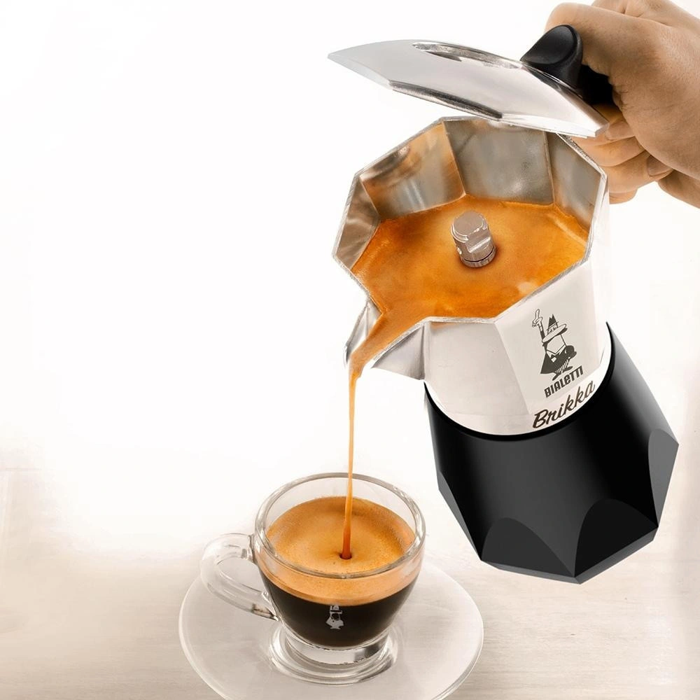 Bialetti New Brikka Mokapot 4 Cup görseli 2