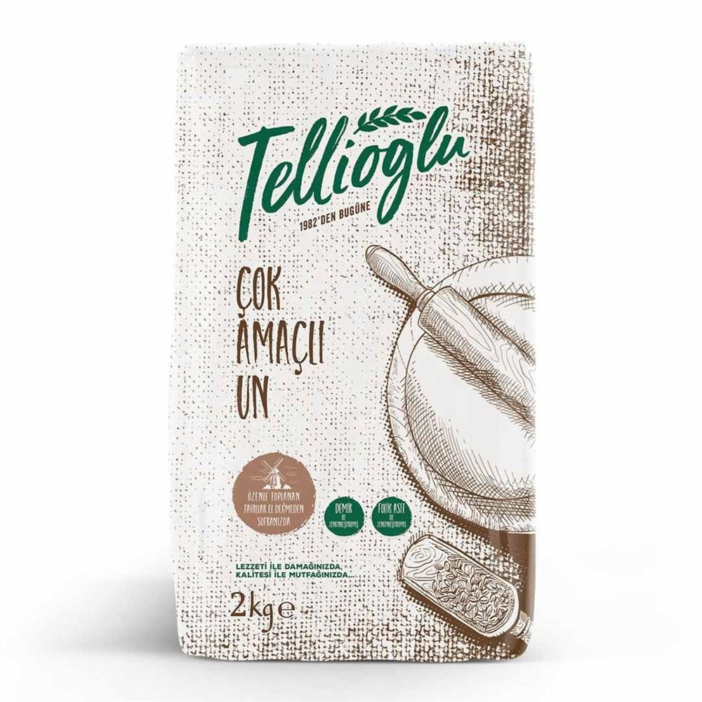 Tellioğlu Çok Amaçlı Un 2 Kg görseli 1