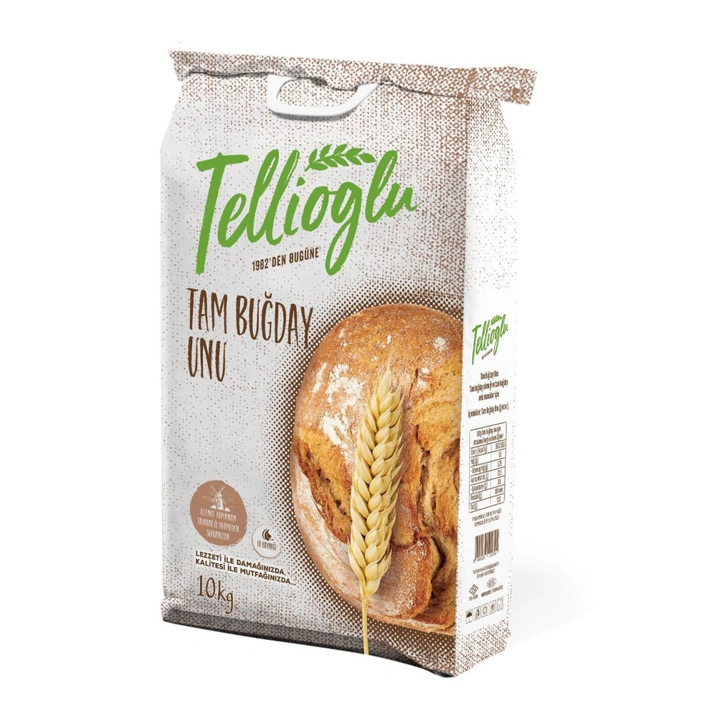 Tellioğlu Tam Buğday Unu 10 Kg görseli 2