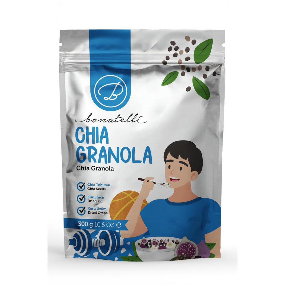 Bonatelli Chıa Granola 300 G görseli 1