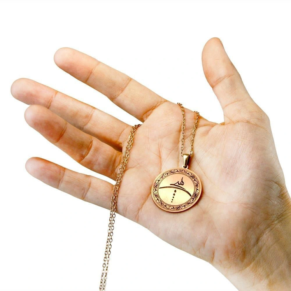 Coho Objet Coho Tılsım Zen El Yapımı Bakır Kolye görseli 4