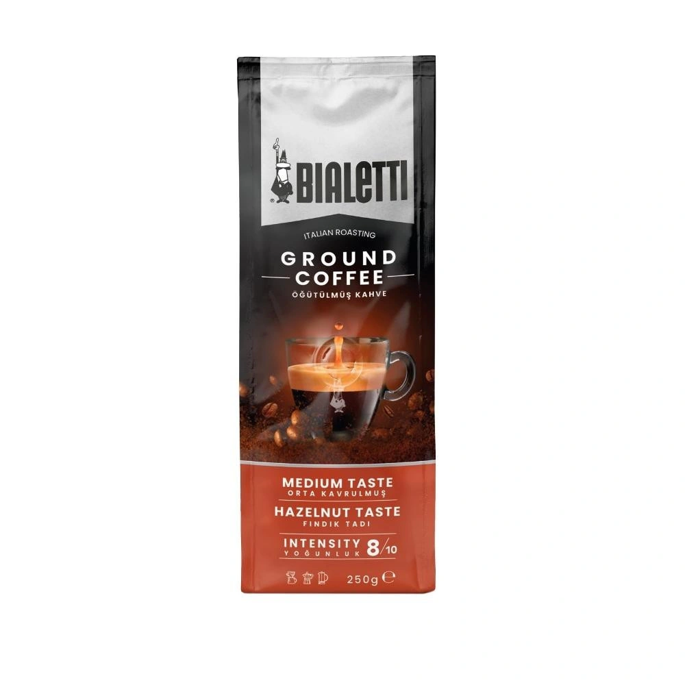 Bialetti Fındıklı Öğütülmüş Kahve 250 Gr görseli 1