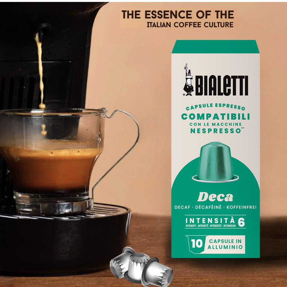 Bialetti Nespresso Uyumlu Kapsül Kahve Decaffeinato 40 Adet görseli 2