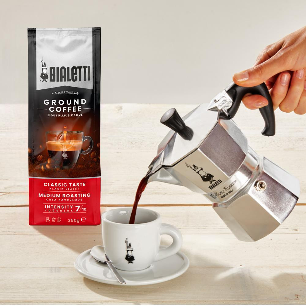 Bialetti 4 Adet Classico 250 Gr Öğütülmüş Kahve görseli 2