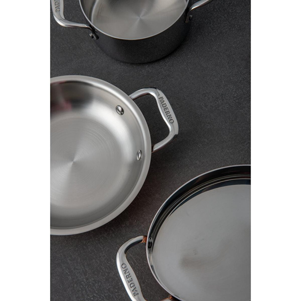 Paderno Çelik Mini Sahan 16 Cm görseli 5