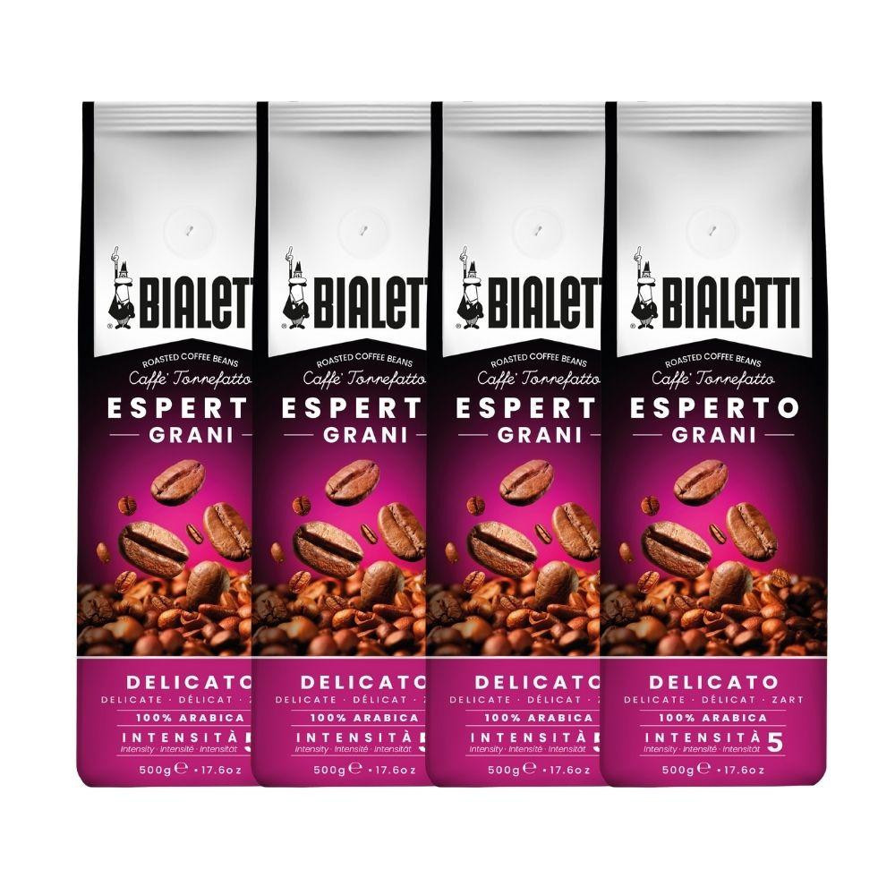 Bialetti 4 Adet Delicato 500 Gr Çekirdek Kahve görseli 1
