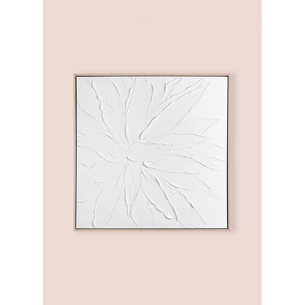 The Mia Kabartma Kanvas Tablo 80x80 Cm Tbl0079 görseli 3