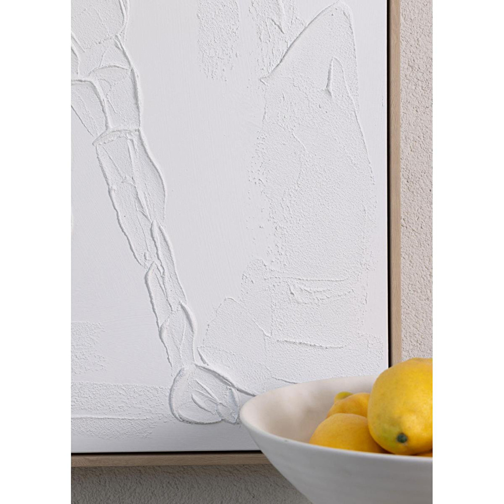 The Mia Kabartma Kanvas Tablo 100x100 Cm Tbl0078 görseli 4