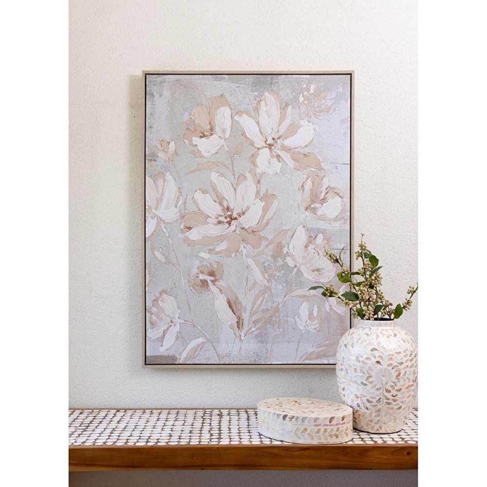 The Mia Floral Kanvas Tablo 70x100 Cm Tbl0072 görseli 1