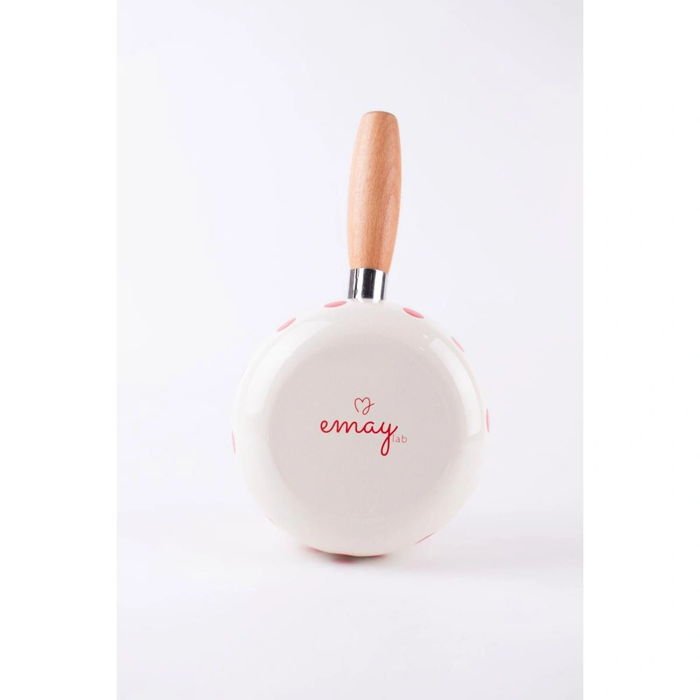 Emaylab Merry Yılbaşı Özel Emaye Tava 16cm (1,3 Litre) görseli 2
