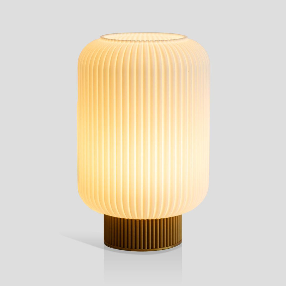 Soli Workshop Helios Uzun Masa Lambası - Gold görseli 2