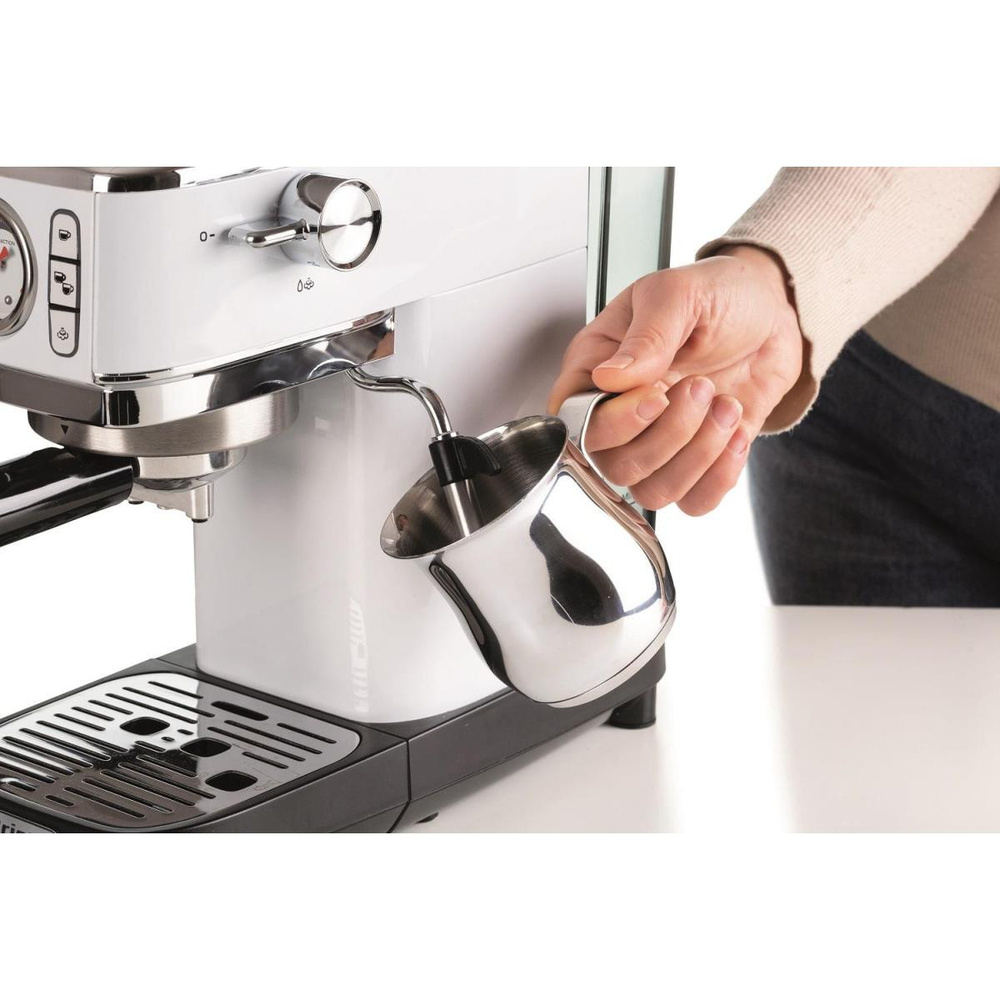 Ariete Moderna Espresso Slim Kahve Makinesi Beyaz 1381/14 görseli 2