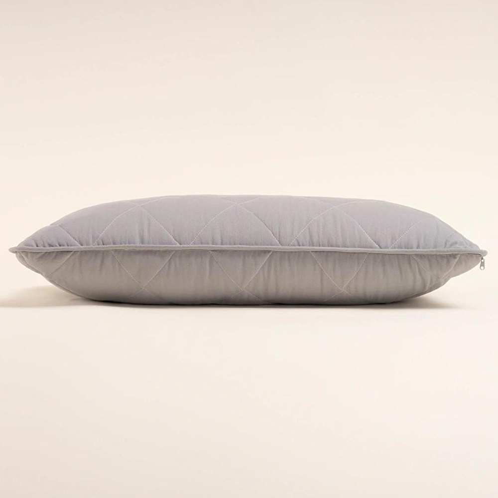 Penelope Microfiber Kumaş Tek Kişilik Gri Yastık Yorgan Seti - Colors In Comfort görseli 5