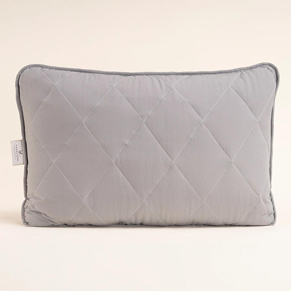 Penelope Microfiber Kumaş Tek Kişilik Gri Yastık Yorgan Seti - Colors In Comfort görseli 3