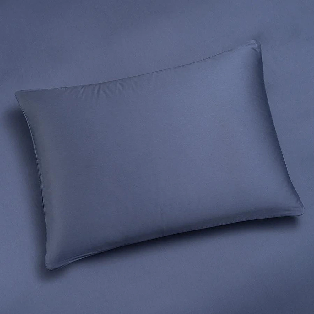 Penelope %100 Pamuk Saten Lastikli Çarşaf Seti 200x200 Cm Lacivert - Lia Serisi görseli 5