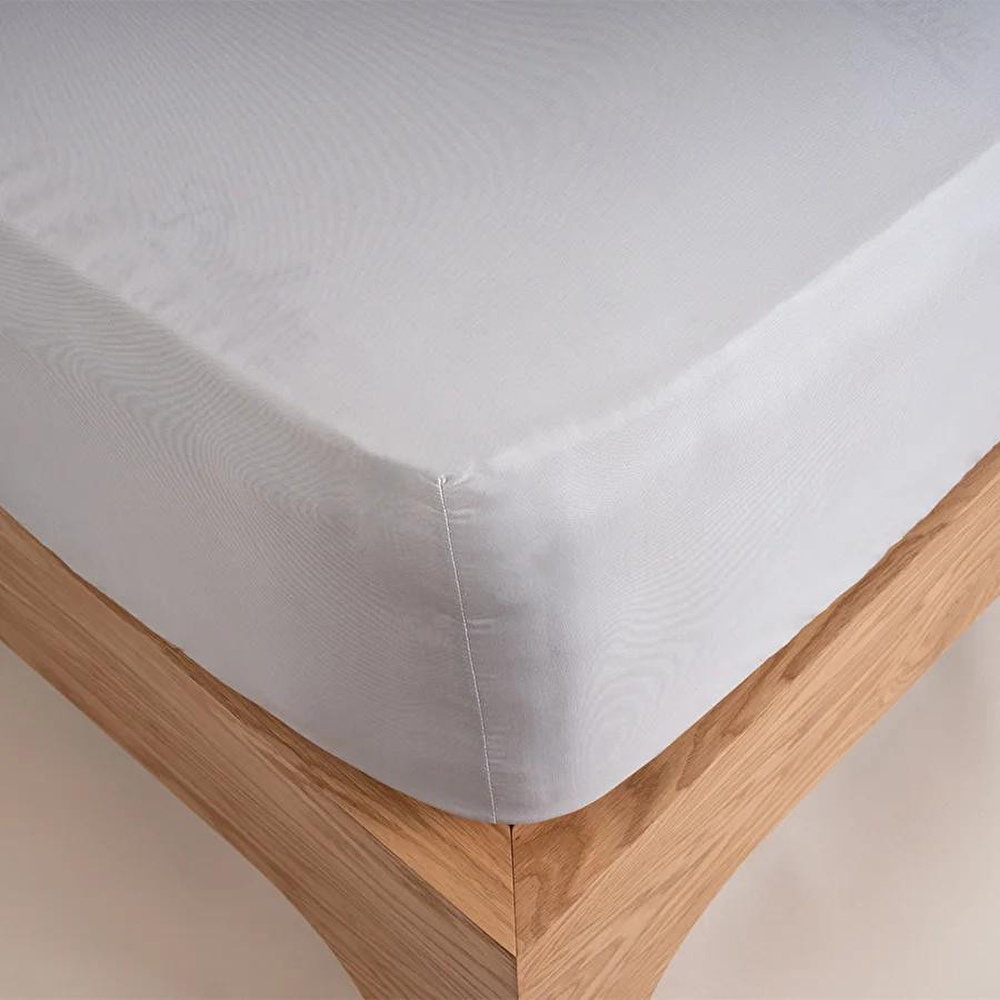 Penelope %100 Tencel™ Lastikli Çarşaf Seti 180x200 Cm Mavi - Celine Serisi görseli 3