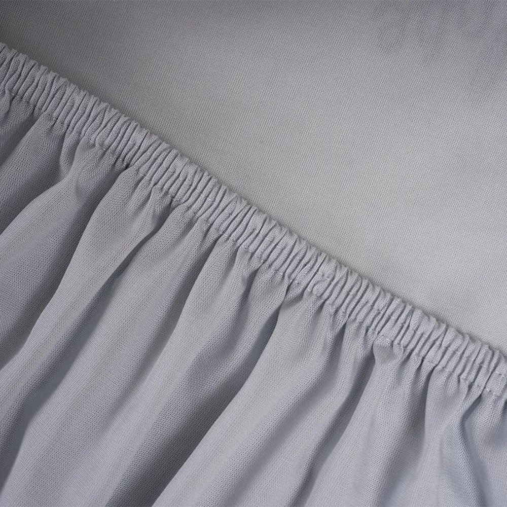 Penelope %100 Tencel™ Lastikli Çarşaf Seti 180x200 Cm Mavi - Celine Serisi görseli 4