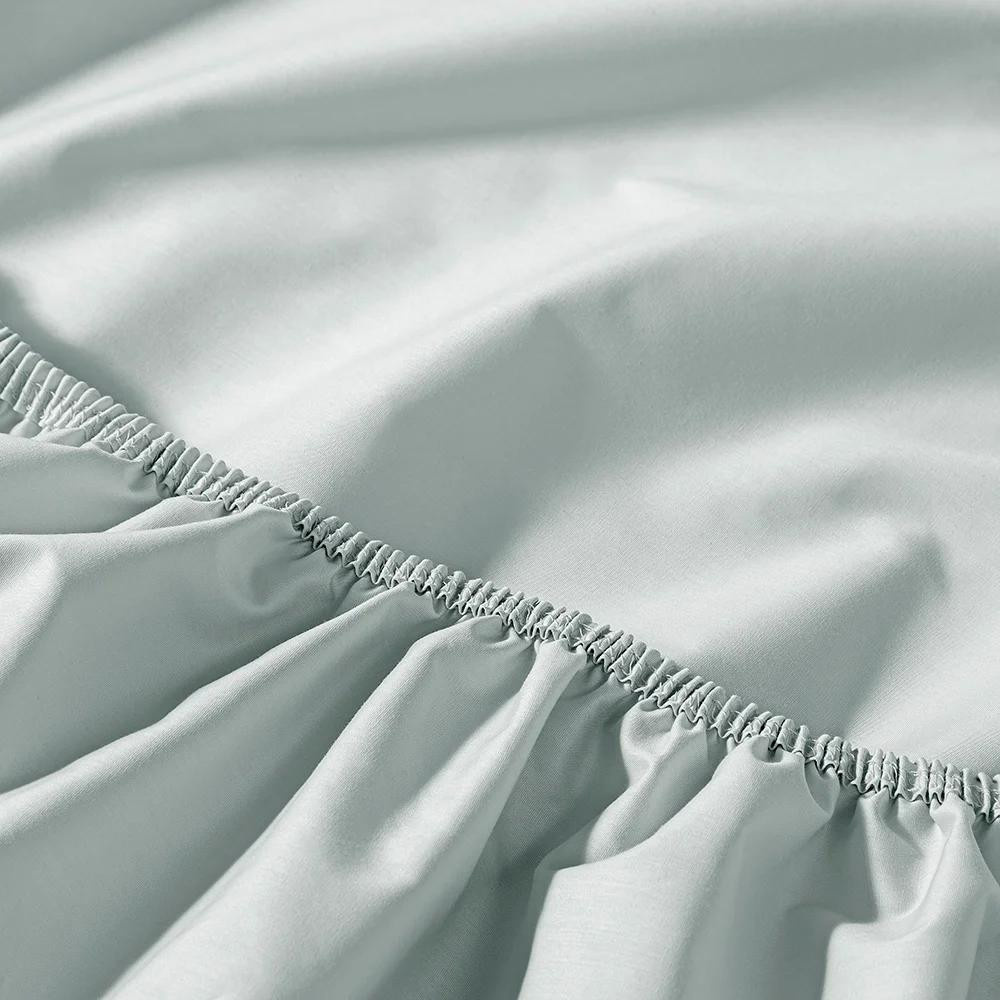 Penelope %100 Pamuk Percale Lastikli Çarşaf 100x200 Cm Mavi - Pure Serisi görseli 5