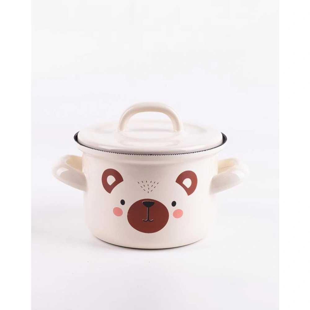 Emaylab Little Bear Mini Bebek Tenceresi 12cm (850 Ml) görseli 3