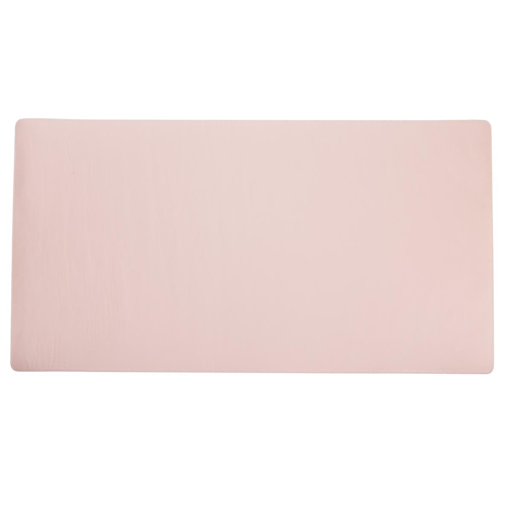 Bloominbag Still & Silent – Pink Gerçek Deri Desk Mat Macbook Altlığı Ve Mousepad görseli 1