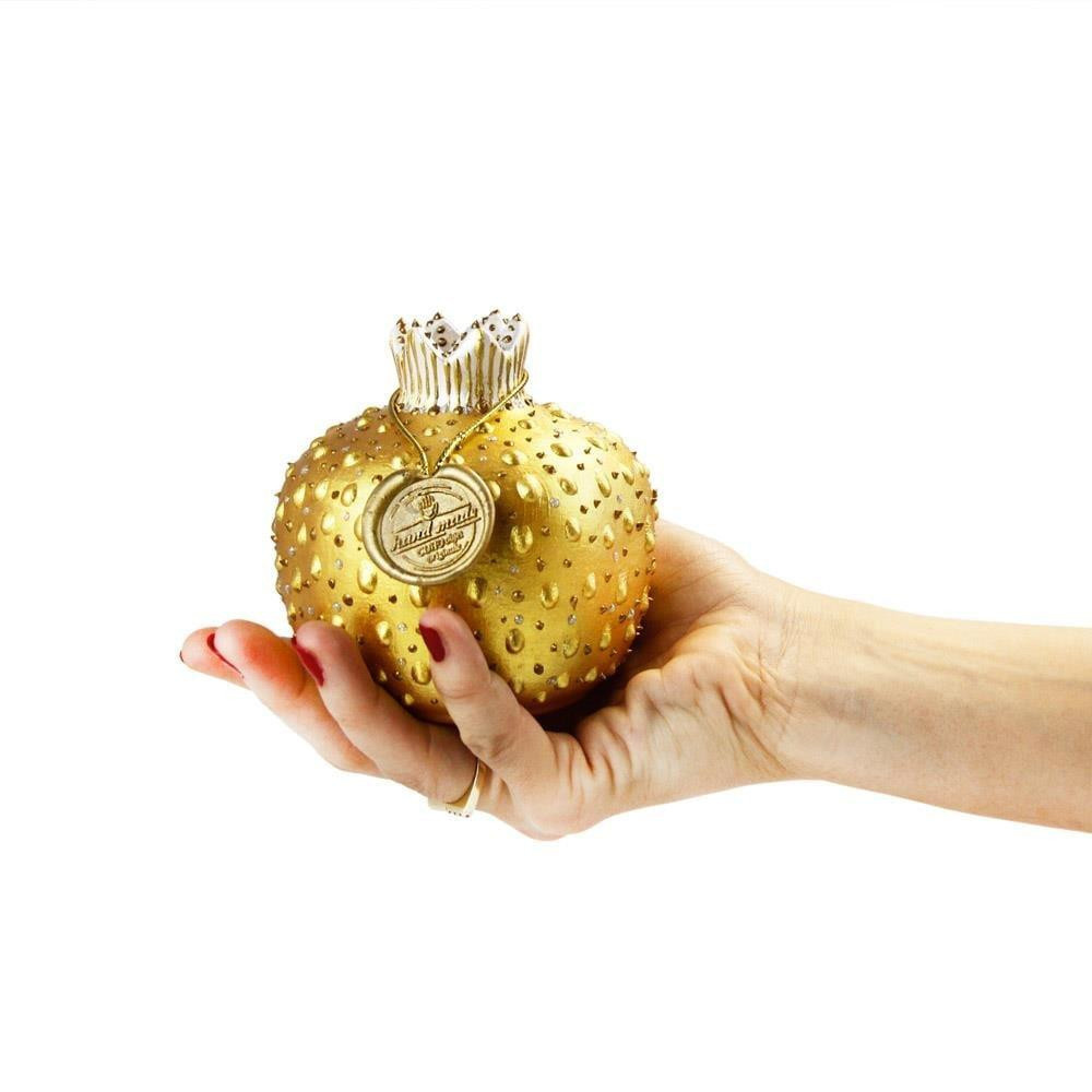 Coho Objet Coho Art Bereket Narı El Yapımı Sanatsal Dekoratif Obje - Brilliant Gold görseli 3