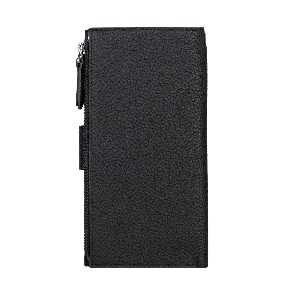 Bloominbag Lozan Strap Shadow Black Gerçek Deri Çapraz Askılı Telefon Bölmeli Cüzdan Çanta görseli 4