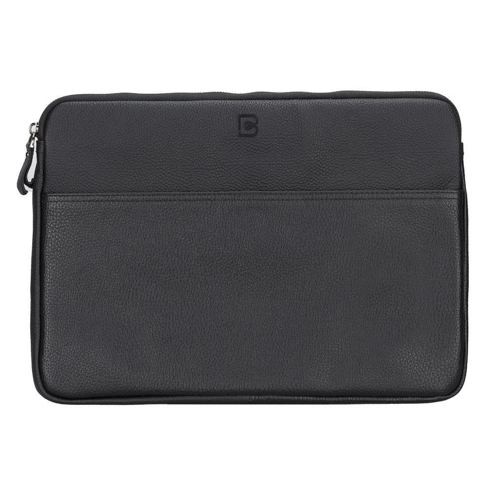 Bloominbag Awe Slim Hakiki Deri Siyah 14inç Laptop / Macbook Kılıf görseli 1